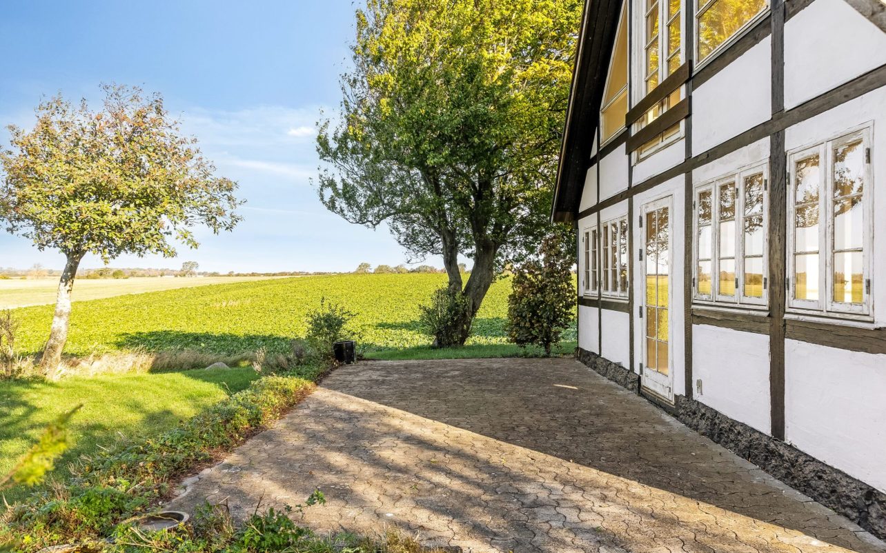 Terrasse og udsigt