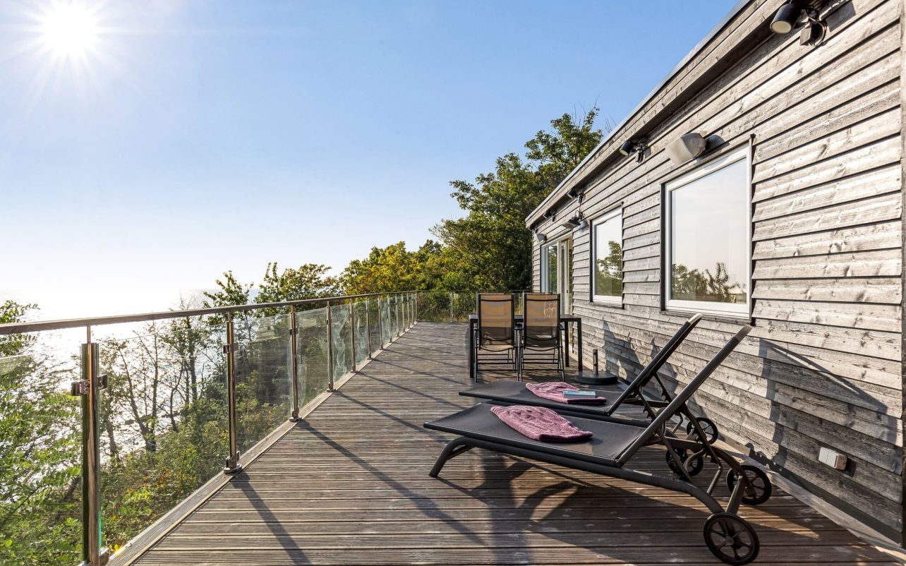 Terrasse med udsigt