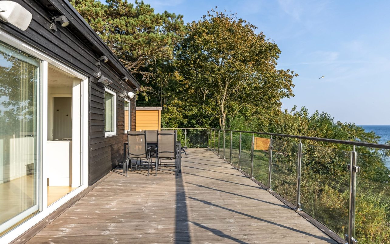 Terrasse med udsigt