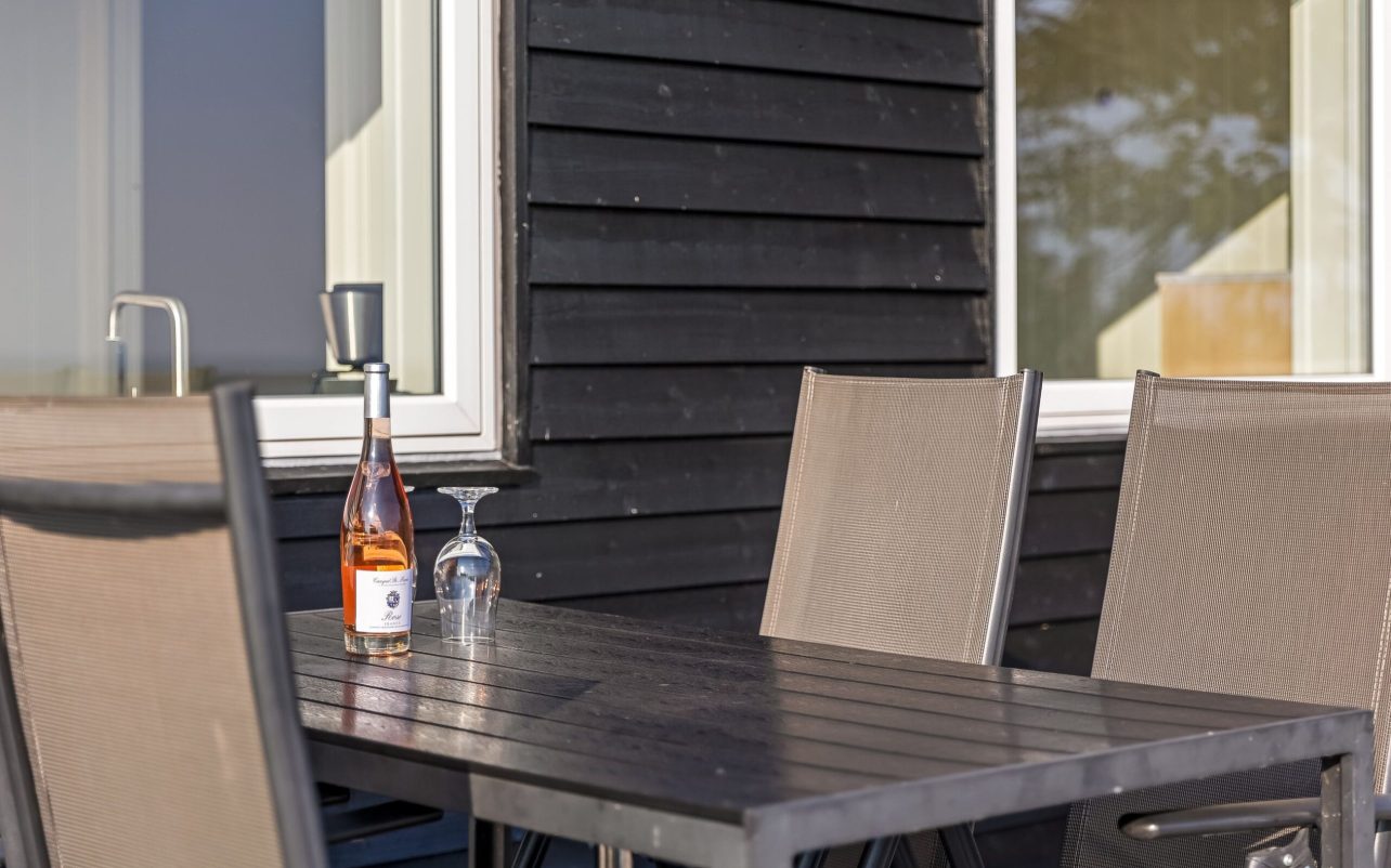 Terrasse med udsigt
