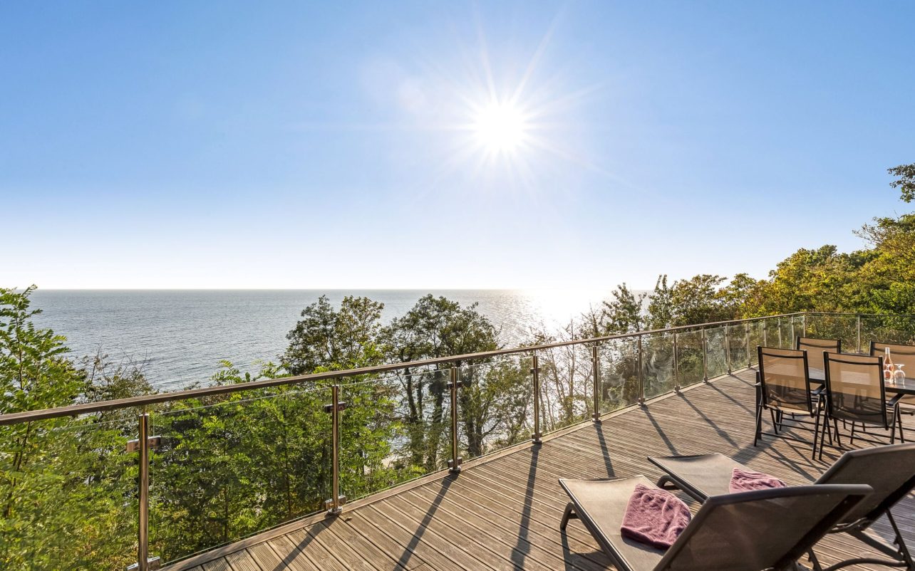 Terrasse med udsigt