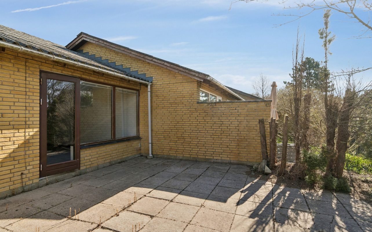 Ejendommen & terrasse