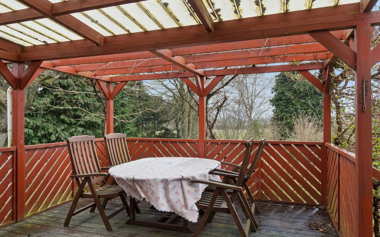 Overdækket terrasse