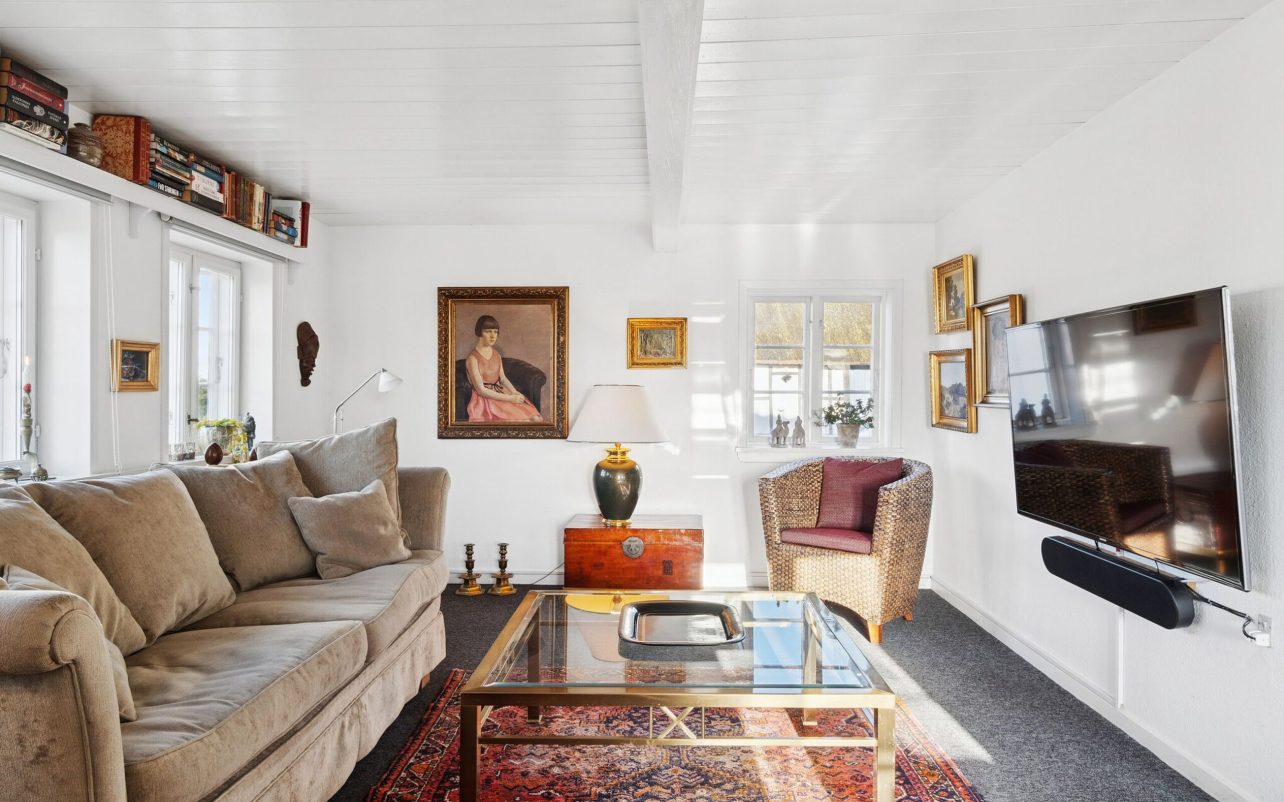Udsigt fra stue