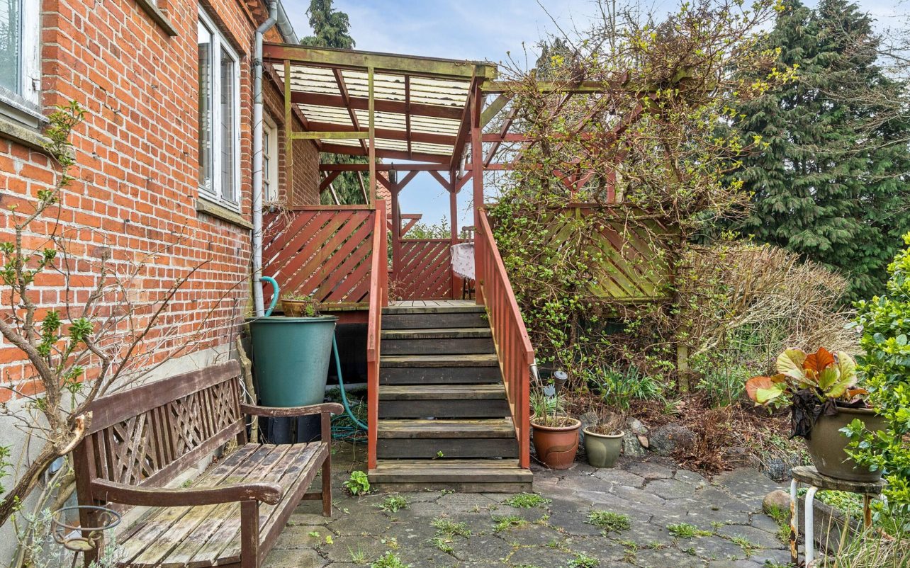 Op til terrasse