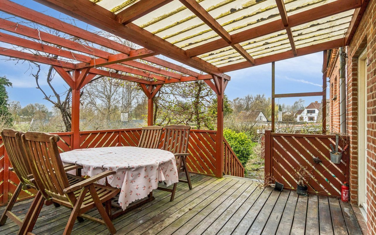 Overdækket terrasse